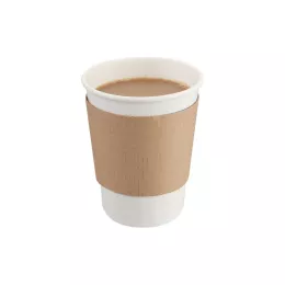 Manique carton kraft pour gobelet 12OZ (3.0dl) (10A00)